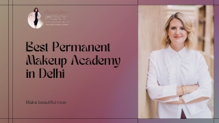 Best Permanent Makeup Academy in Delhi