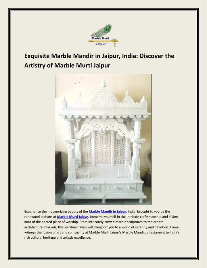 exquisite marble mandir in jaipur india discover