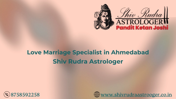 love marriage specialist in ahmedabad shiv rudra