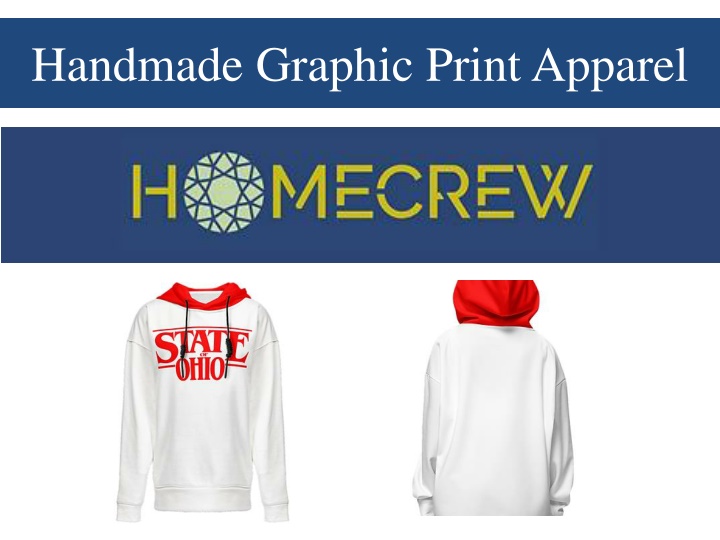 handmade graphic print apparel
