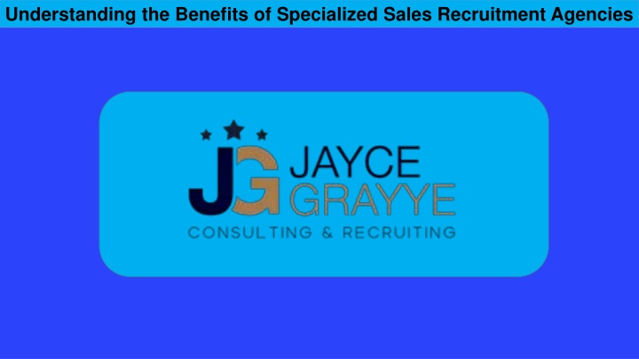 understanding the benefits of specialized sales