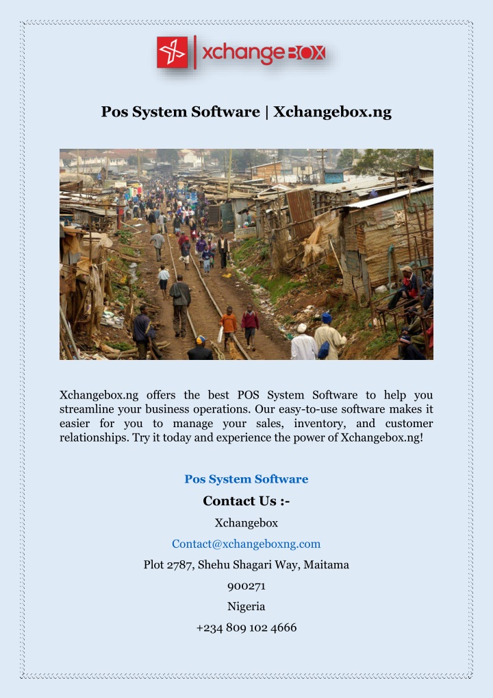 pos system software xchangebox ng