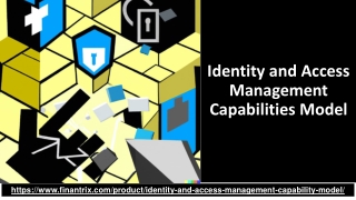 Identity and Access Management Capability Model