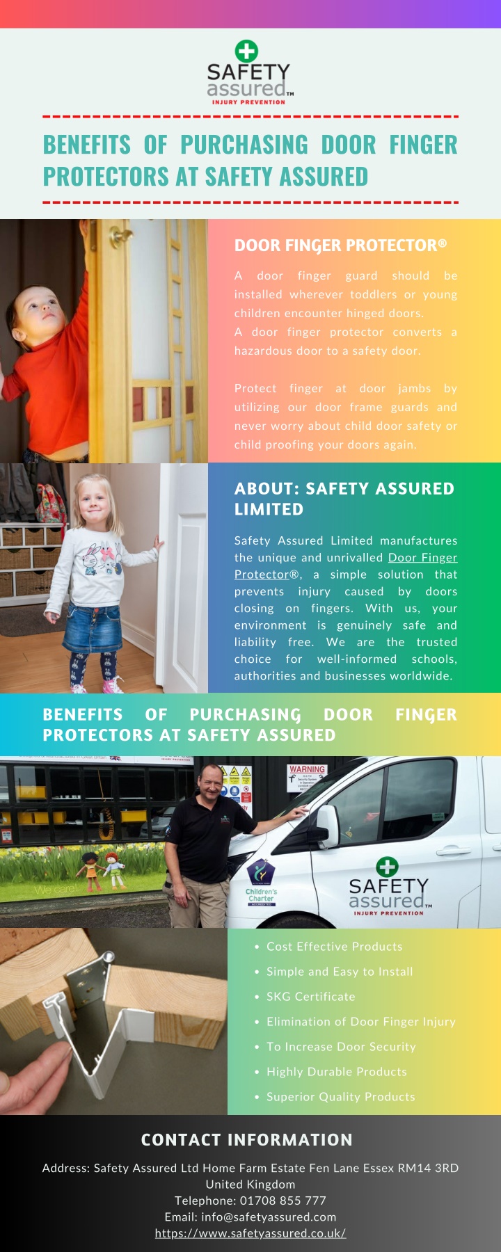 benefits of purchasing door finger protectors