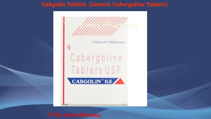 cabgolin tablets generic cabergoline tablets
