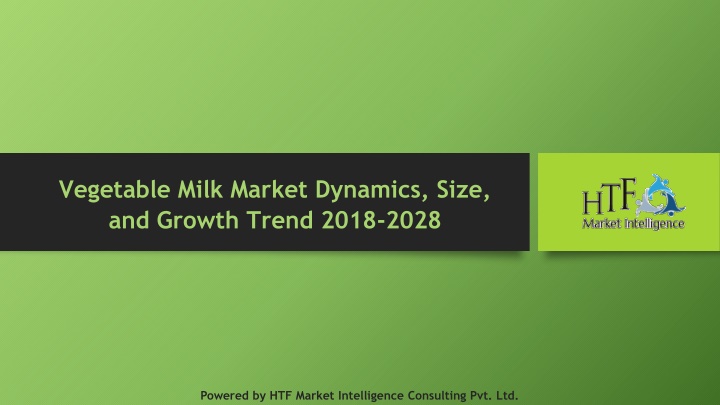 vegetable milk market dynamics size and growth