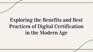 exploring the benefits and best practices