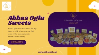 Abbasoğlu Sweets