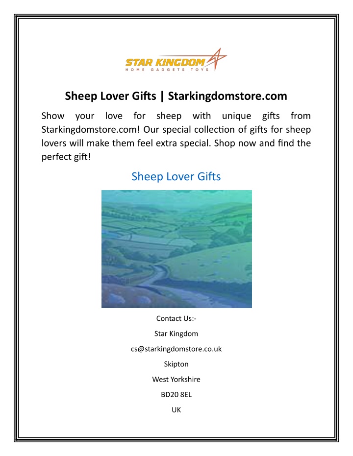 sheep lover gifts starkingdomstore com
