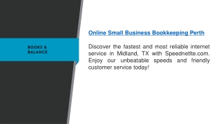 Online Small Business Bookkeeping Perth  Booksandbalance.com.au