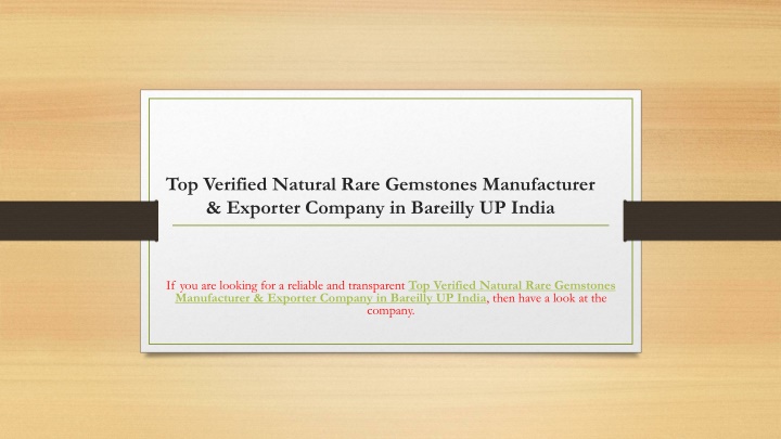 top verified natural rare gemstones manufacturer exporter company in bareilly up india