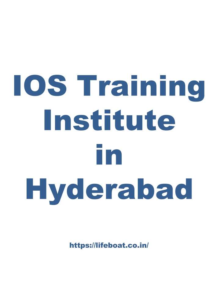 ios training institute in hyderabad https lifeboat co in