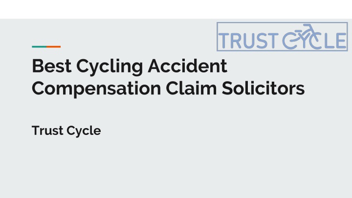 best cycling accident compensation claim solicitors