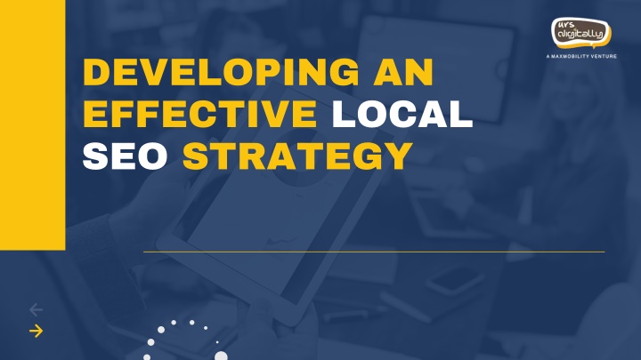developing an effective local seo strategy
