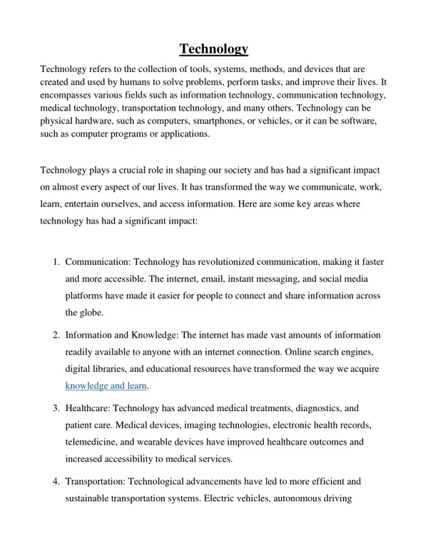 PPT - Technology PowerPoint Presentation, free download - ID:12266781