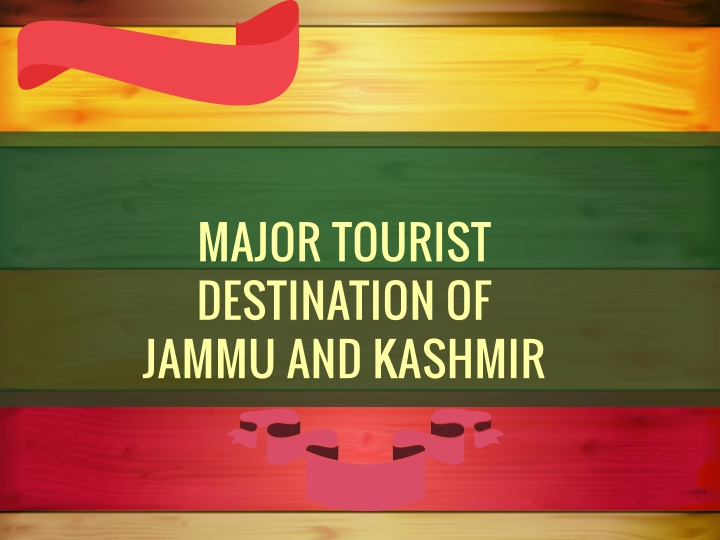 major tourist destination of jammu and kashmir