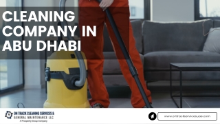 cleaning company in abu dhabi