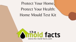 Protect Your Home, Protect Your Health: Home Mould Test Kit