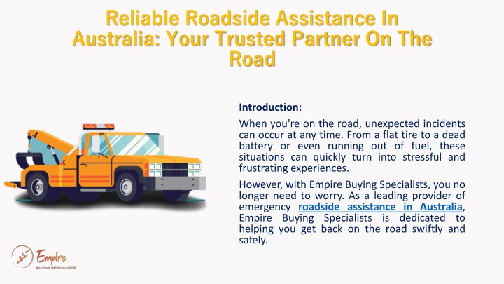 reliable roadside assistance in australia your trusted partner on the road