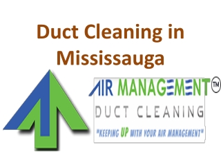 Duct Cleaning in Mississauga