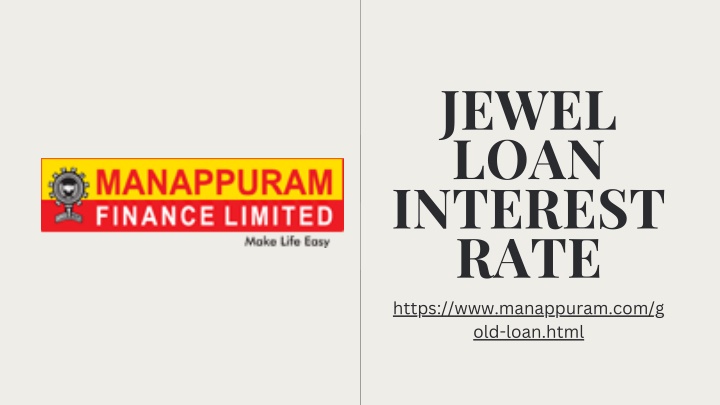 jewel loan interest rate https www manappuram