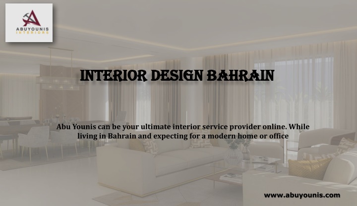 interior design bahrain