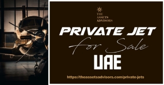 Exclusive Opportunity Private Jet for Sale UAE  The Assets Advisors