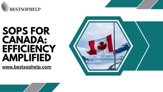 SOPs for Canada Efficiency Amplified