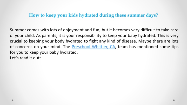 how to keep your kids hydrated during these