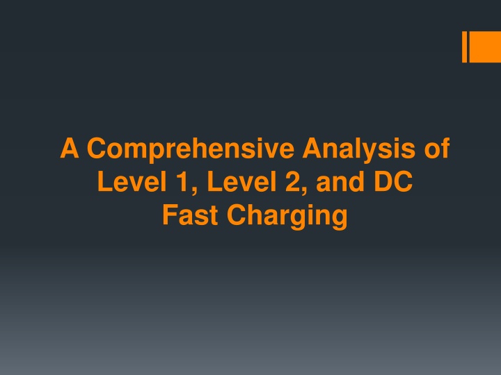 a comprehensive analysis of level 1 level 2 and dc fast charging