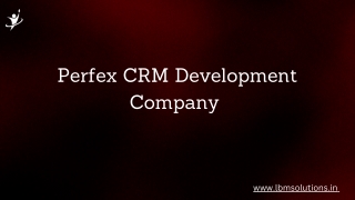 Perfex CRM Development Company