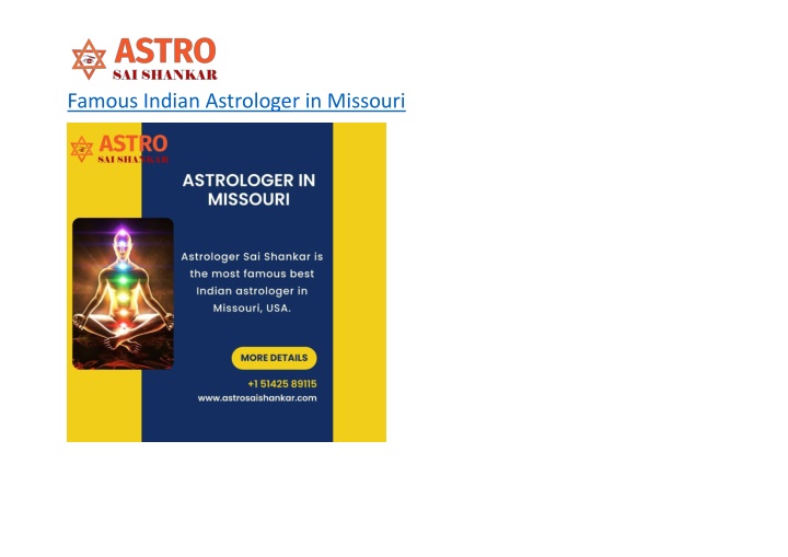 famous indian astrologer in missouri