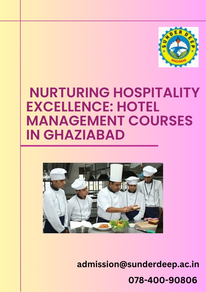 nurturing hospitality excellence hotel management