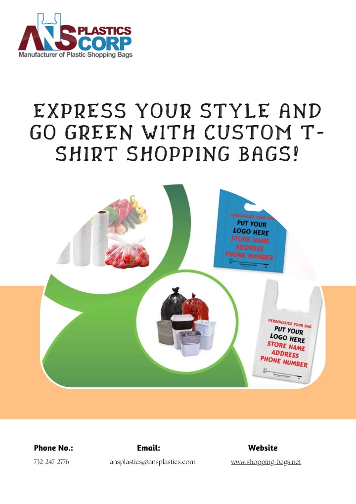 express your style and go green with custom