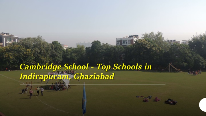 cambridge school top schools in indirapuram