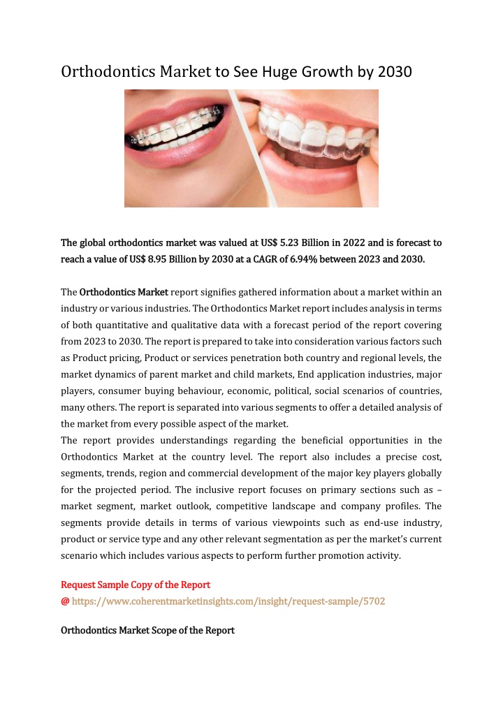 orthodontics market to see huge growth by 2030