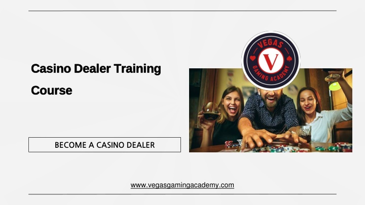 casino dealer training course