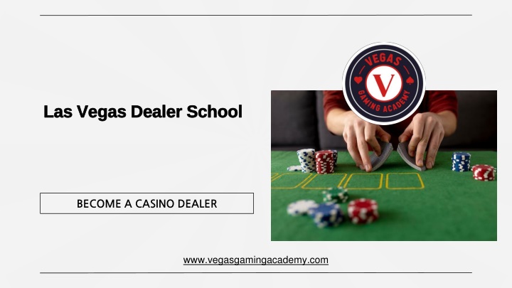 las vegas dealer school