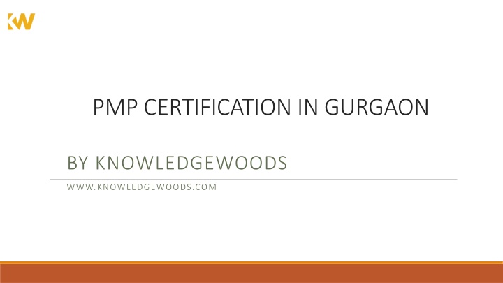 pmp certification in gurgaon