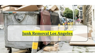 Junk Removal Los Angeles