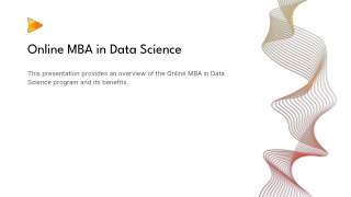 Online MBA in Data Science
