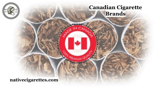 Canadian Cigarette Brands