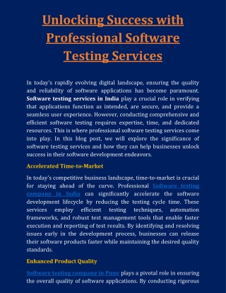 unlocking success with professional software