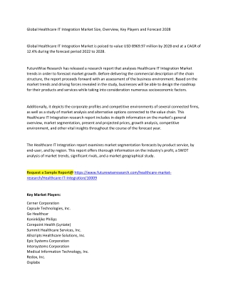 global healthcare it integration market size