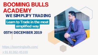 booming bulls academy wesimplify trading