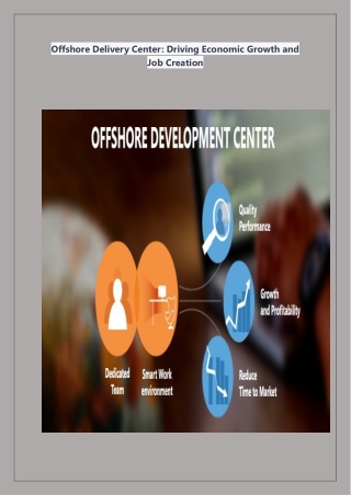 offshore delivery center driving economic growth
