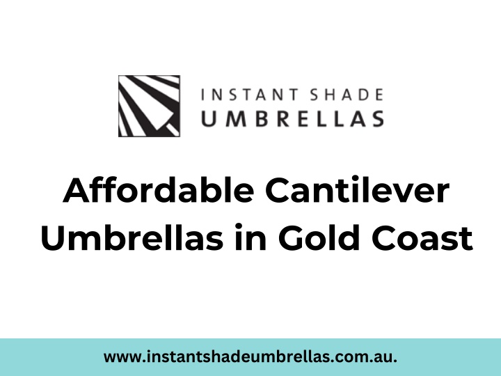 affordable cantilever umbrellas in gold coast