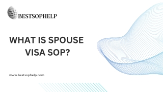 Spouse Visa Sop