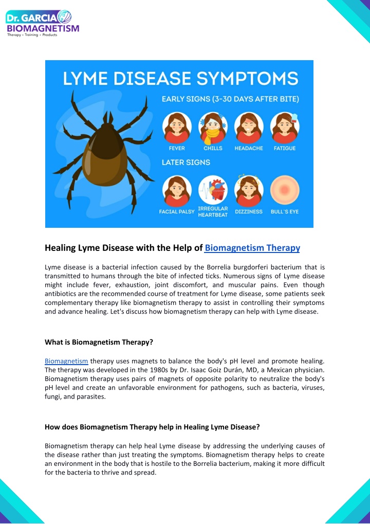 healing lyme disease with the help