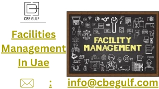 Facilities Management In Uae
